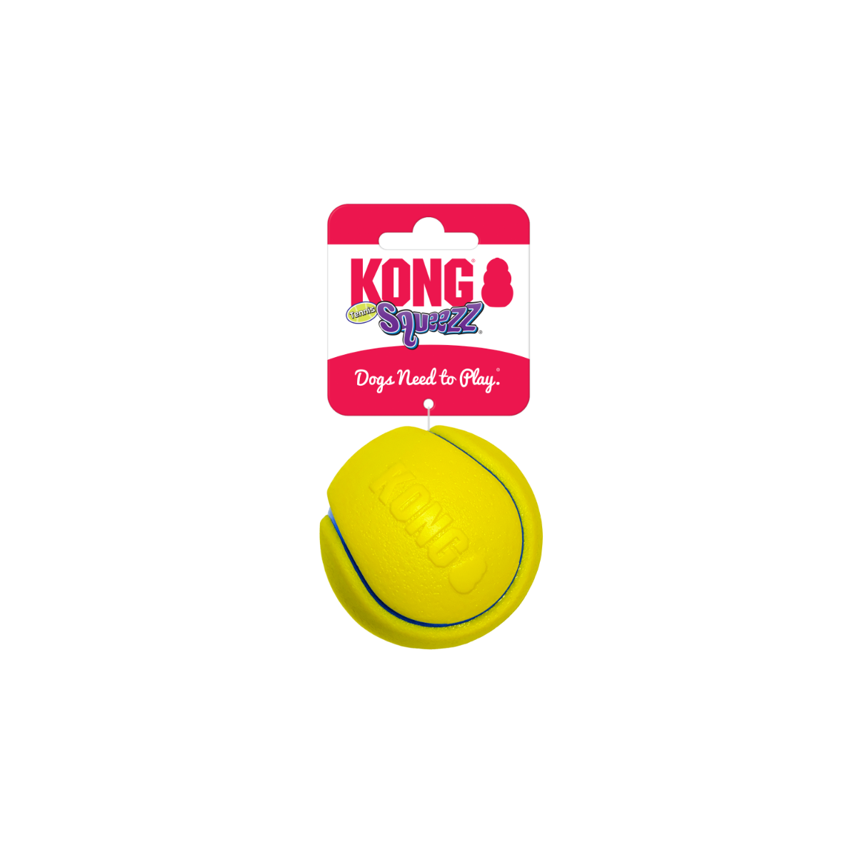 KONG Sqeezz Tennis Large Bulk - Dog Toy