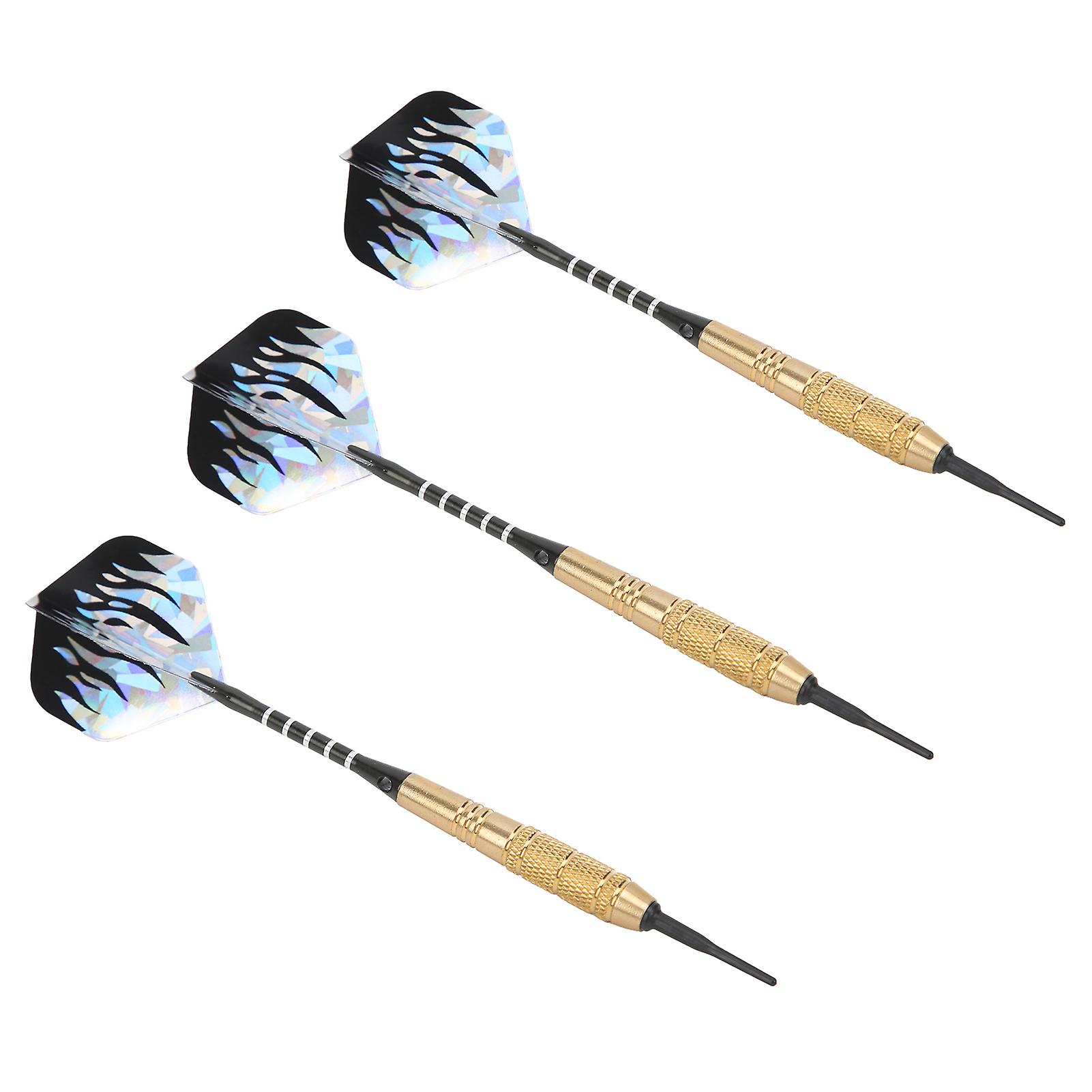 3pcs Safe Plastic Darts Set Durable Darts For Beginners Amateurs And Casual Players