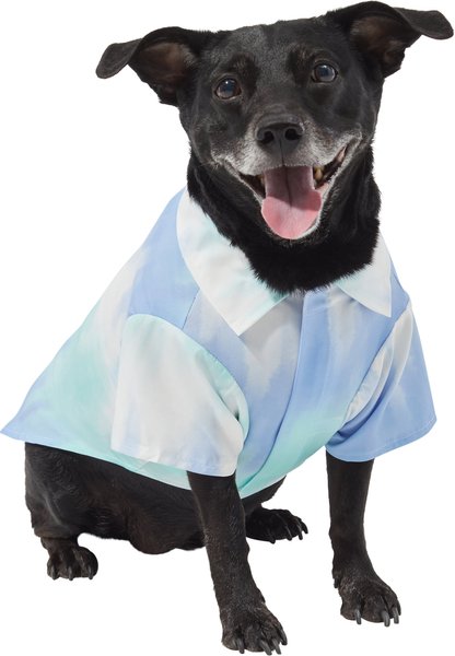 Frisco Blue Tie Dye Dog and Cat Shirt