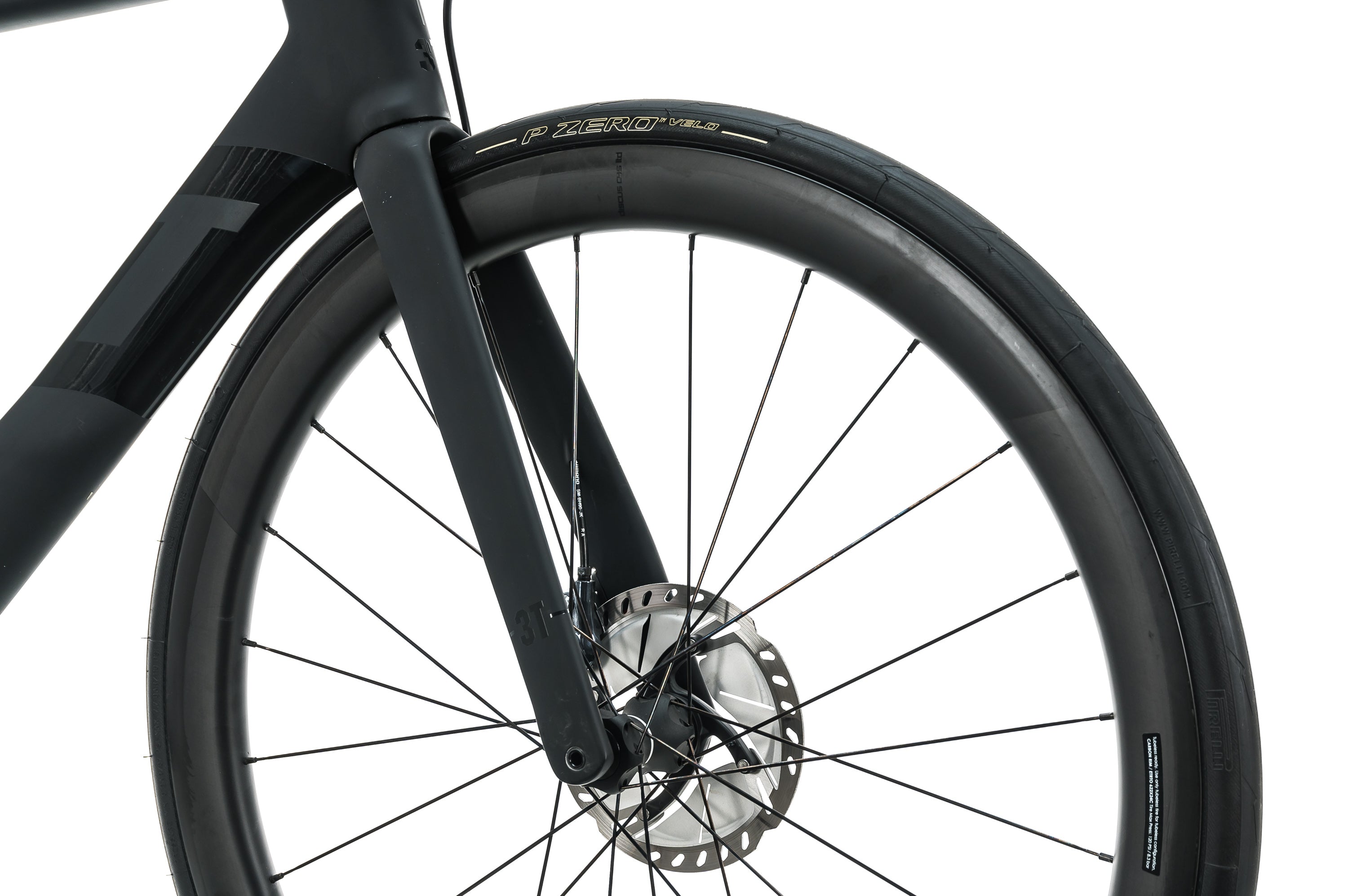 3T Strada Due Team Stealth Ultegra Di2 Road Bike - 2020, Medium