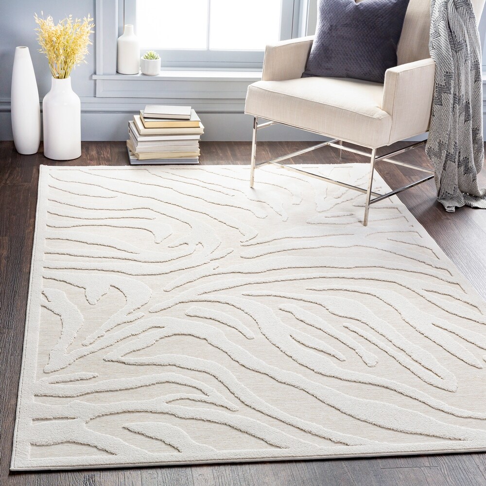 Artistic Weavers Aibee Indoor/ Outdoor Zebra Stripe Area Rug