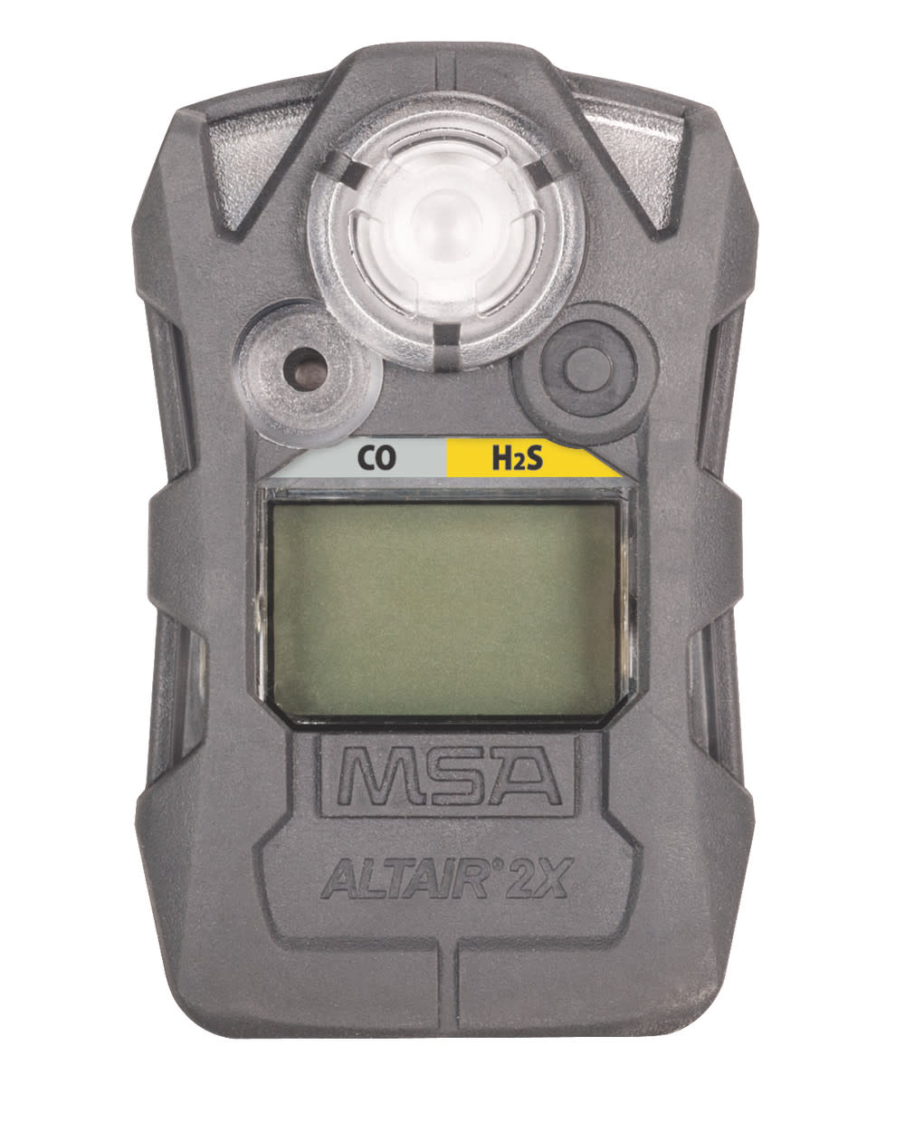 MS Safety Works ALTAIR Gas Detector 2XT， CO/H2S (CO:25， 100; H2S: 10， 15)， Charcoal