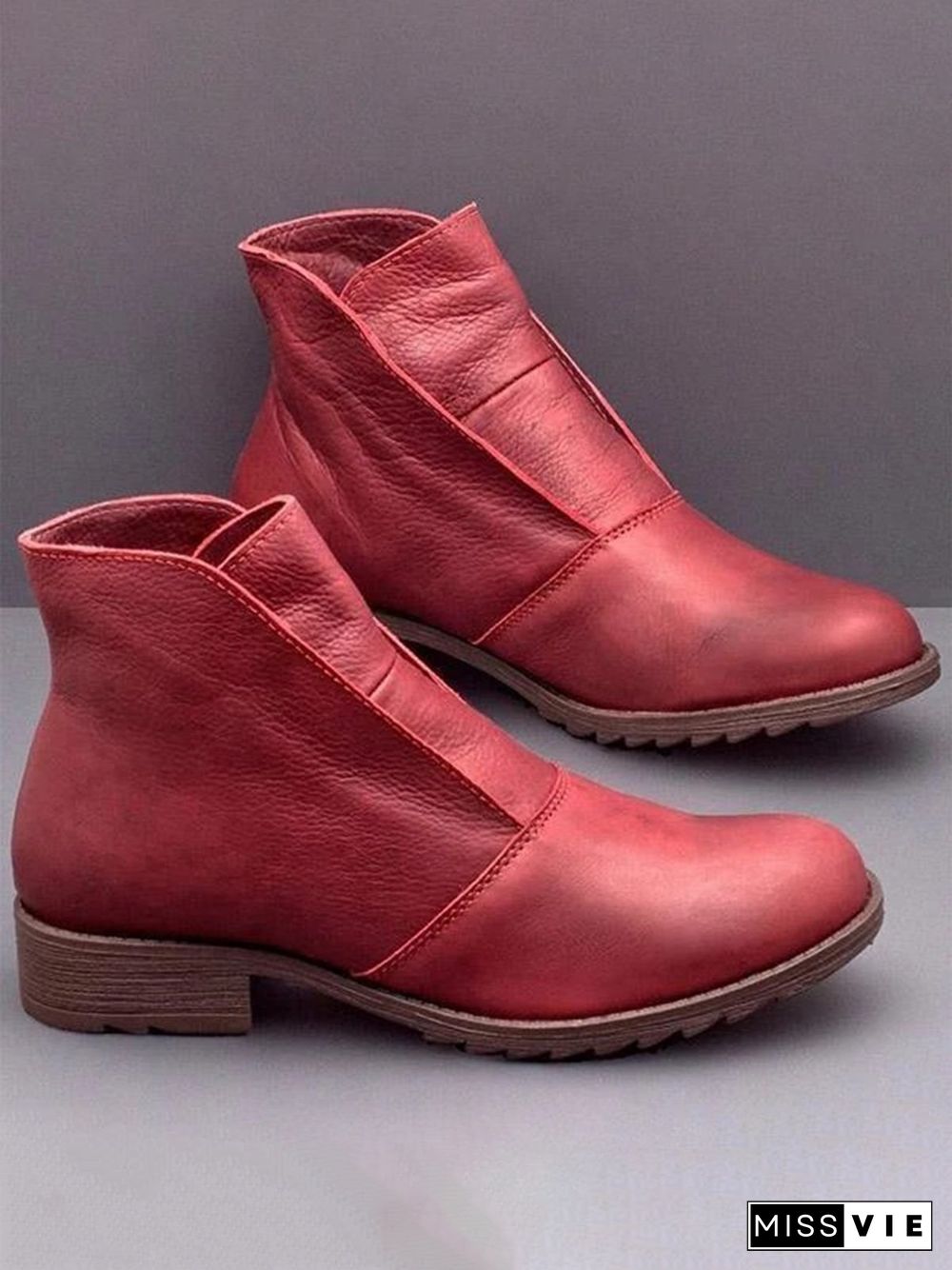 Leather Spring/fall Boots