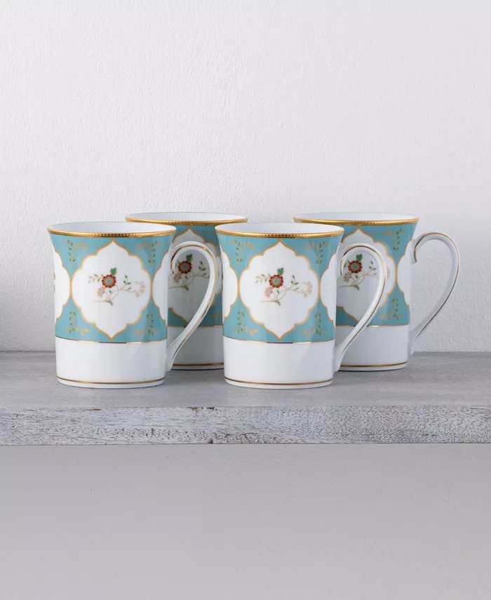 Noritake Lodi's Morning 12.5 Oz Mugs Set of 4