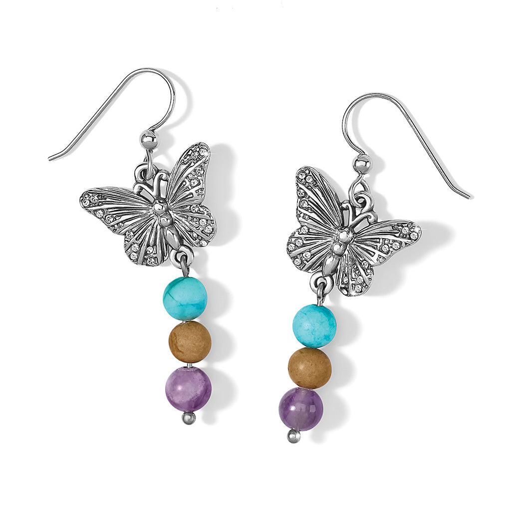 Brighton  Solstice Hues Butterfly French Wire Earrings