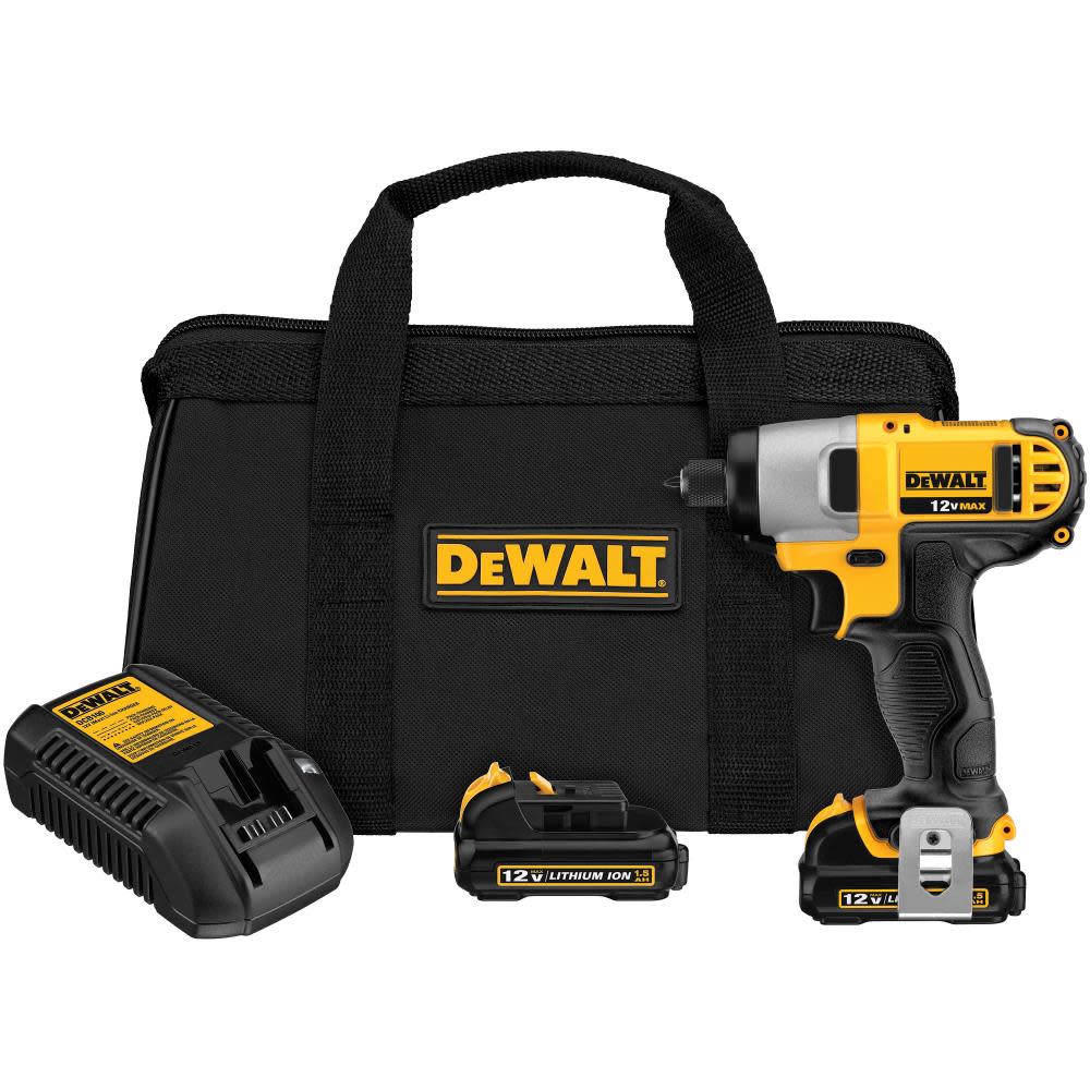 DEWALT DCF815S2 ; 1/4 Impact Driver Kit (DCF815S2) ;