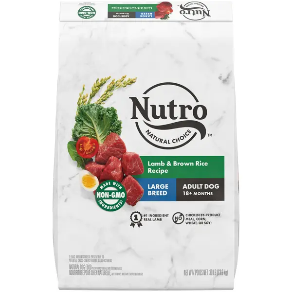 Nutro 30 lb Natural Choice Lamb Large Breed Adult Dry Dog Food