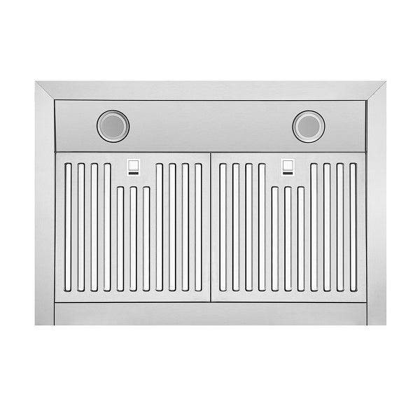 30 inch 400 CFM Ducted Under Cabinet Range Hood - Automatic Shut-Down Delay - Soft Touch Controls