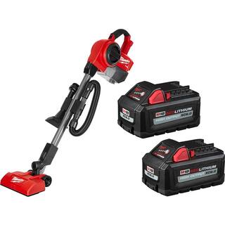 MW M18 FUEL 18-Volt Lithium-Ion Brushless 0.25 Gal. Cordless Jobsite Vacuum with (2) M18 HIGH OUTPUT 6.0 Ah Batteries 0940-20-48-11-1862