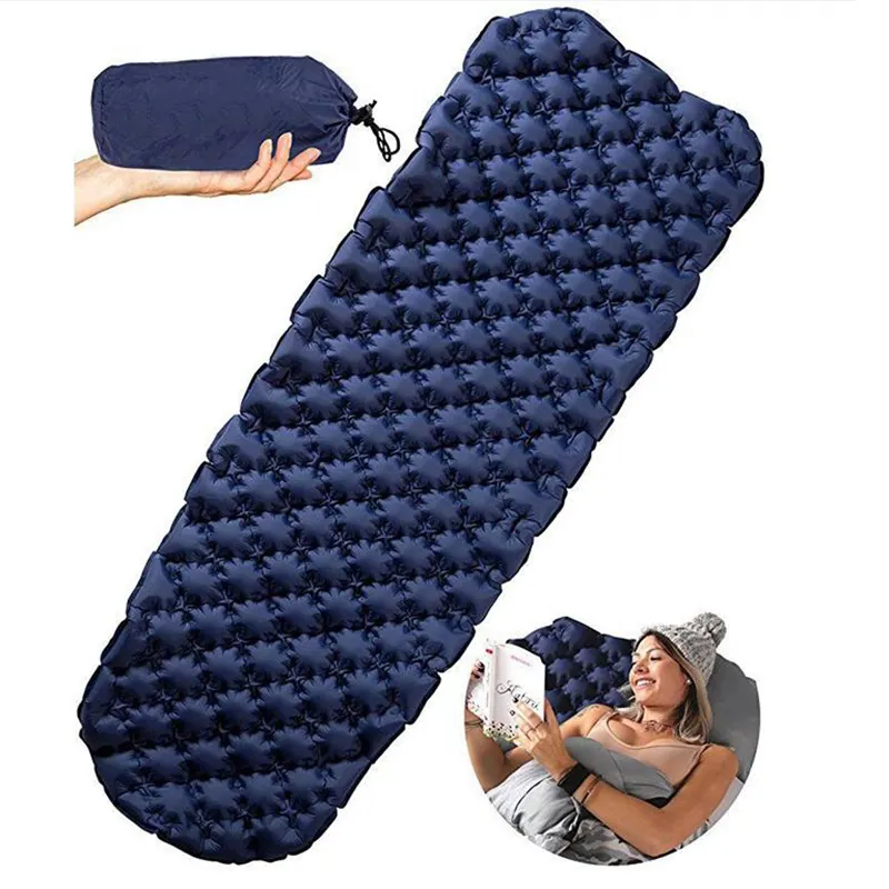 Outdoor Camping Mat Lightweight Inflating Air Sleeping Pad