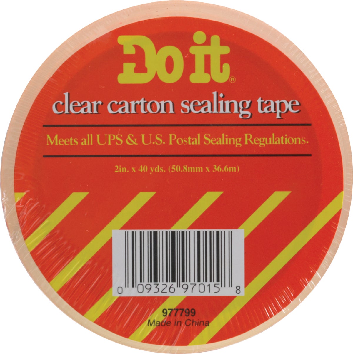 Do it Package Sealing Tape Clear