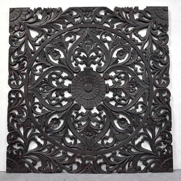 Hand Carved Wall Panel/Bedhead - - 35101815