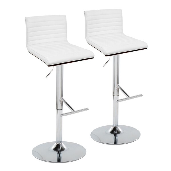 Carson Carrington Tyra Adjustable Bar Stool (Set of 2)