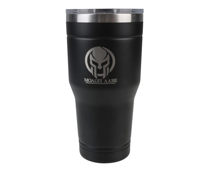 Lincoln Outfitters 30 oz. Tumbler， Black Spartan - 32631043