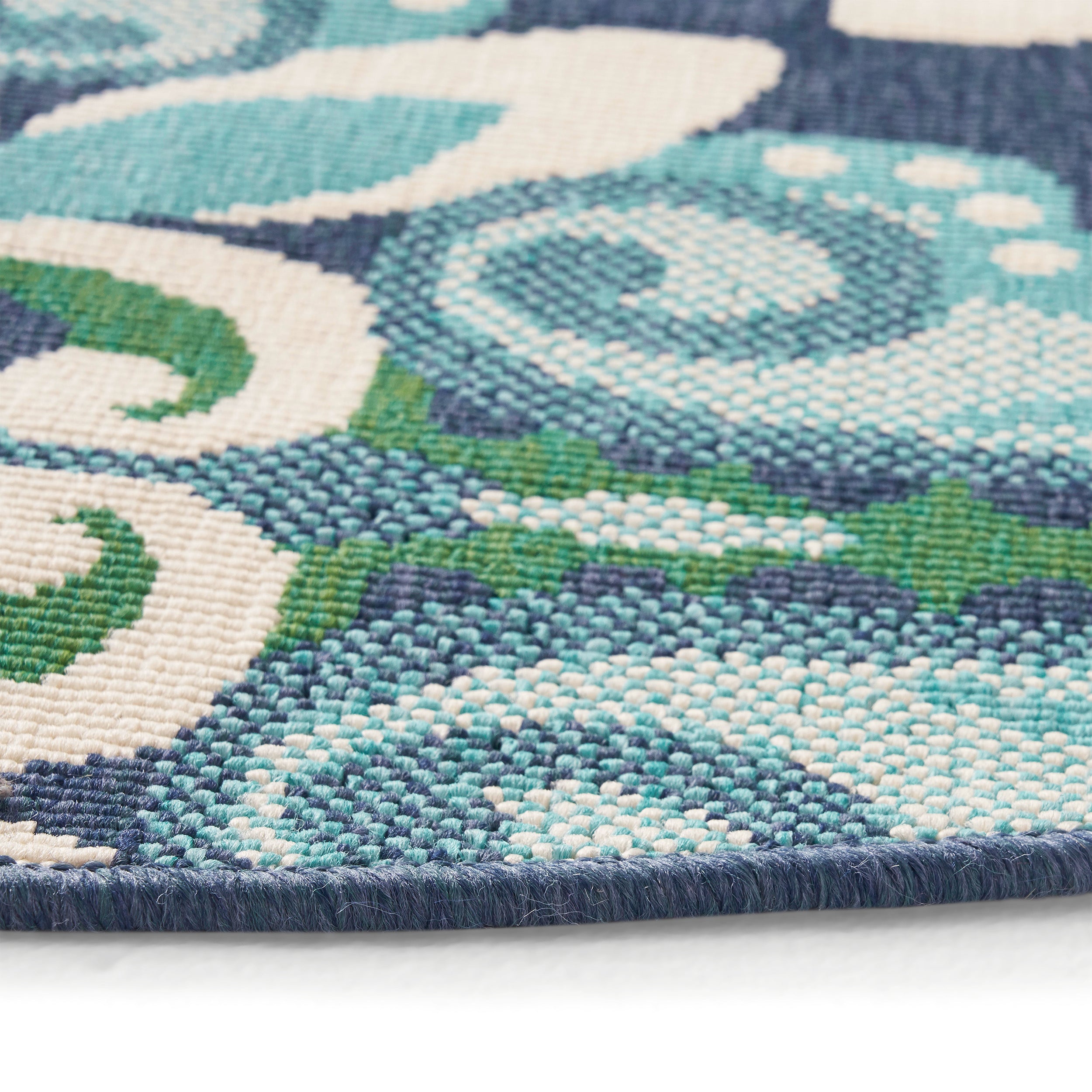 Sage Outdoor Medallion Area Rug