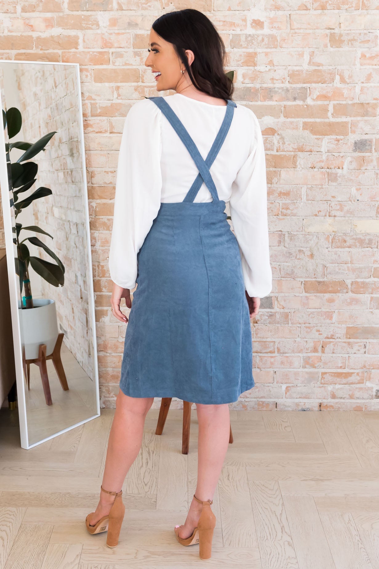 The Evie Modest Overall Dress