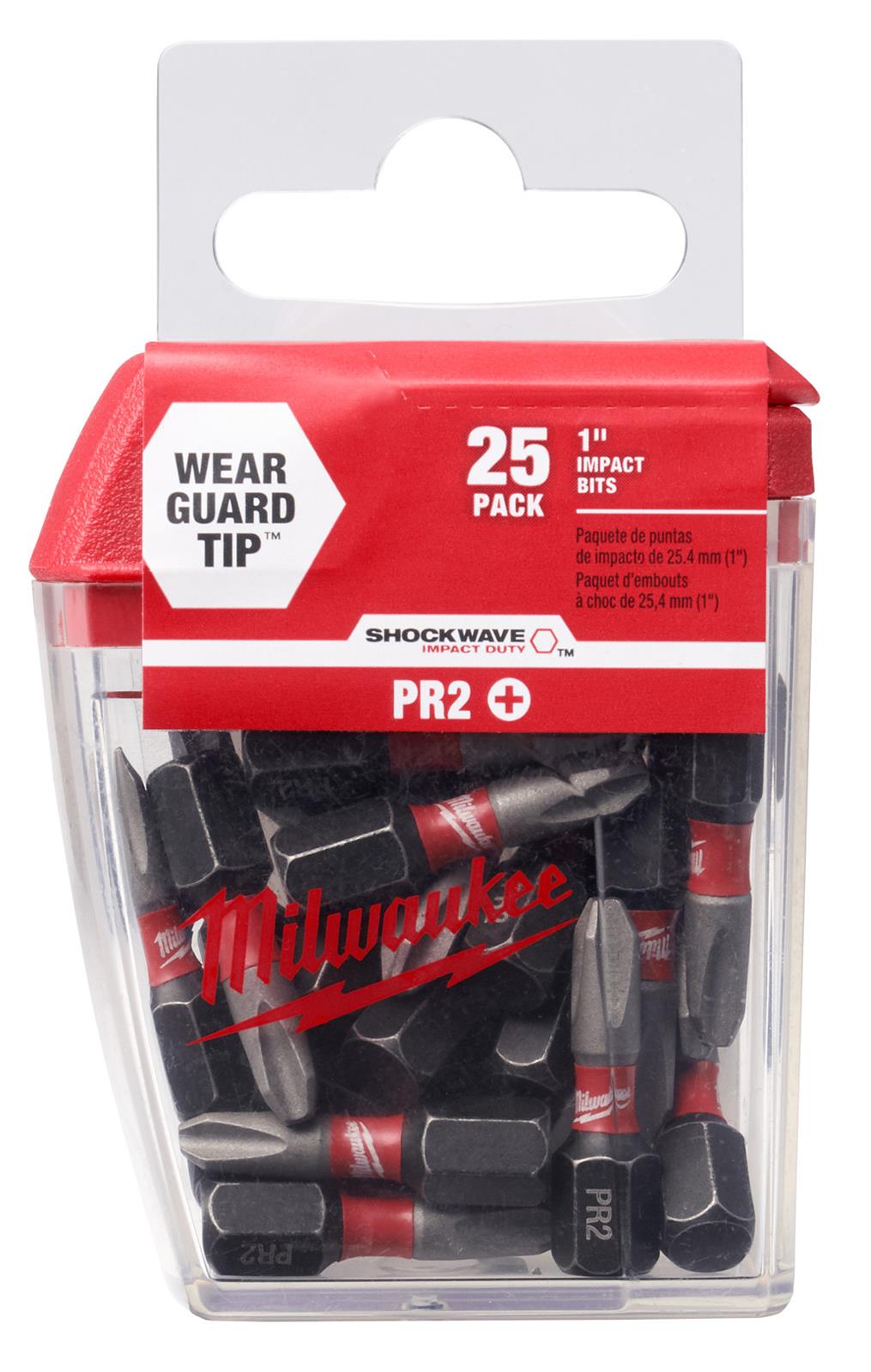 Milwaukee Tool 48-32-4644 Milwaukee SHOCKWAVE Impact Driver Bits