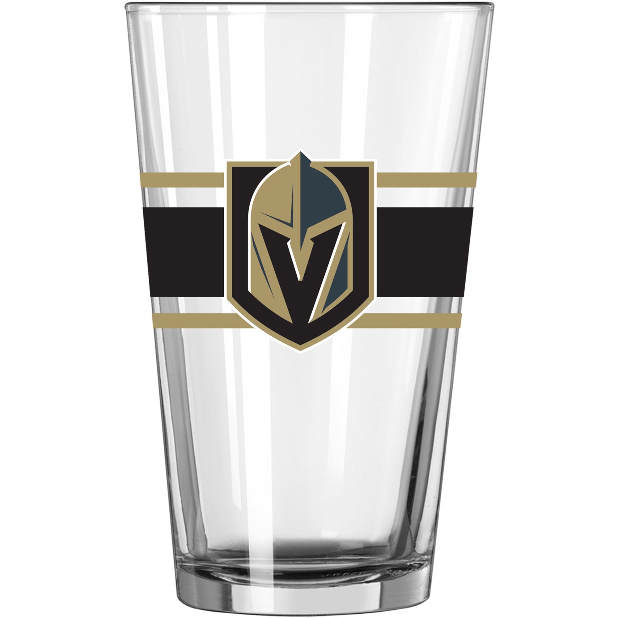 Vegas Golden Knights 16oz. Stripe Pint Glass