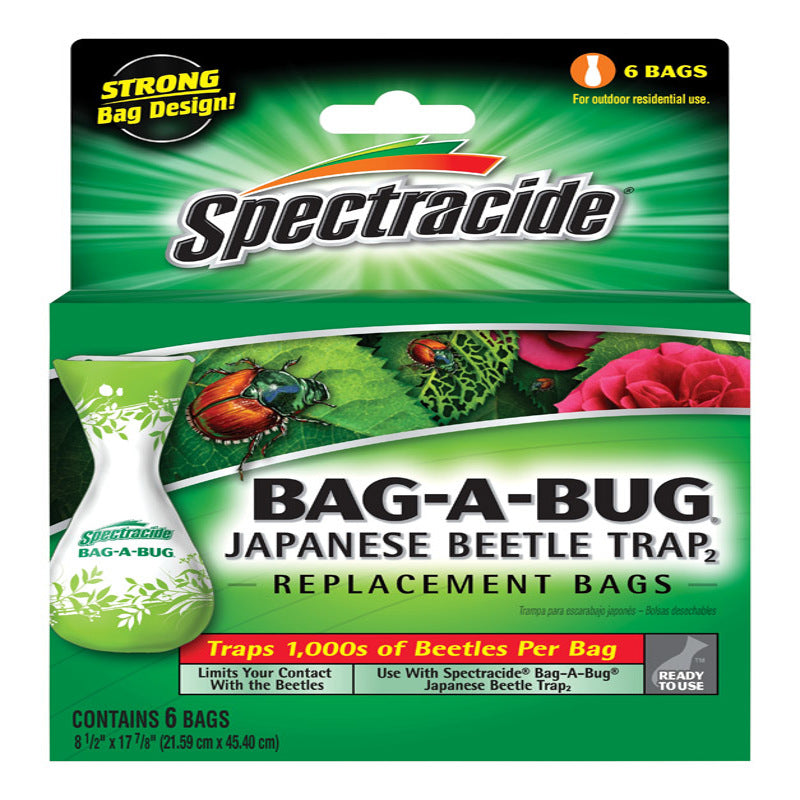 TRAP BEETLE BAG BUG 6PK