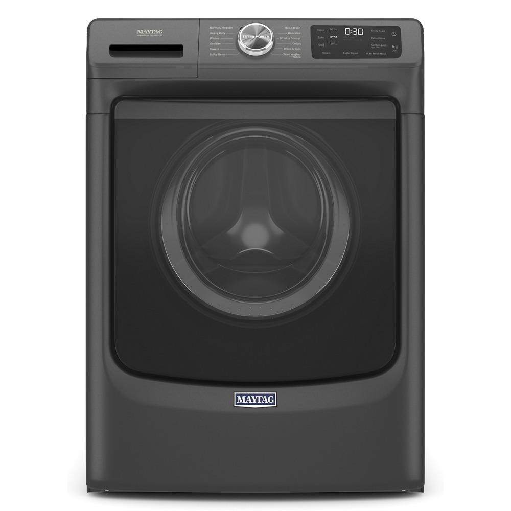 Maytag MHW6630MBK Front Load Washer With Extra Power And 16-Hr Fresh Hold® Option - 4.8 Cu. Ft.