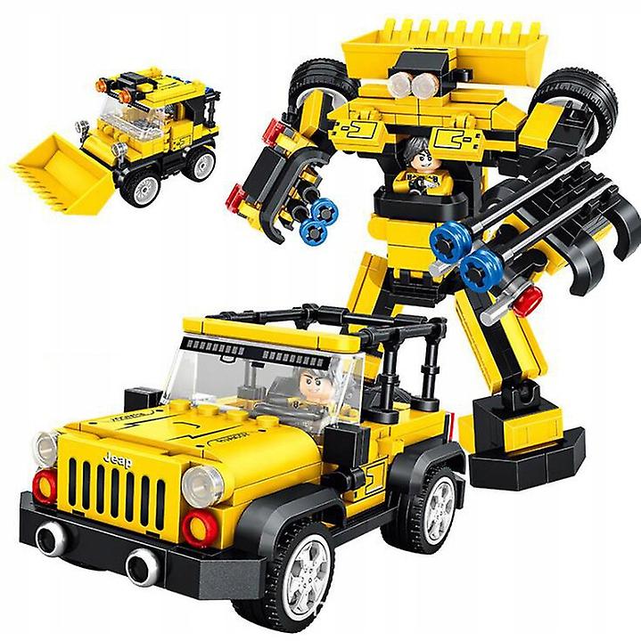 Sports Car Racing Jeep Building Blocks Educational Toy