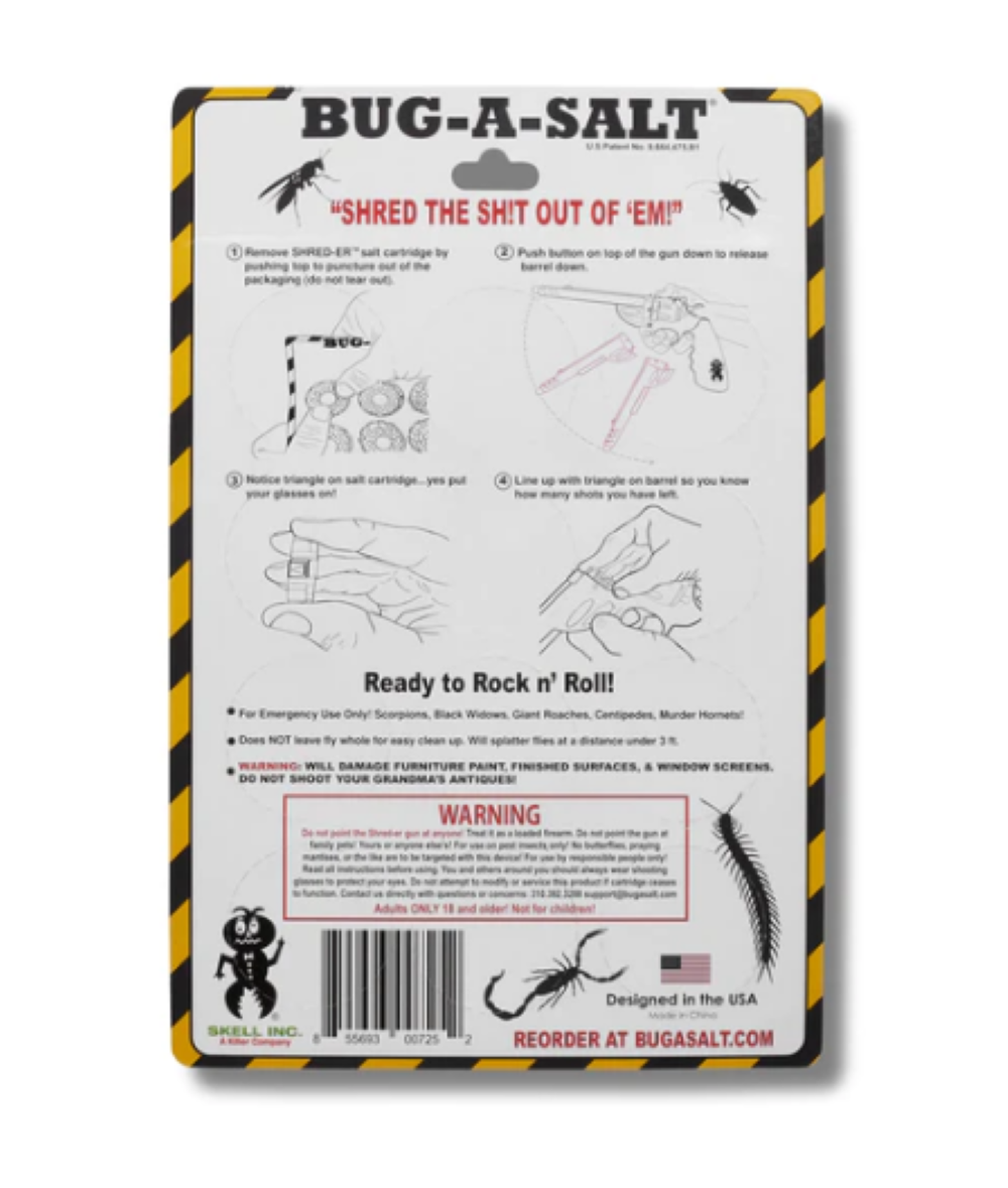 Bug A Salt Ammo for Shred-er 12pk ;