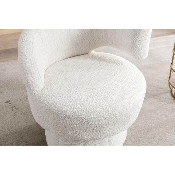 360 Degree Swivel Cuddle Barrel Accent Chairs  Rou...