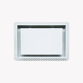 FITTES Aria Lite - Flush Wall Vent 10 in.x14 in. White DWLITBD10X14WHT