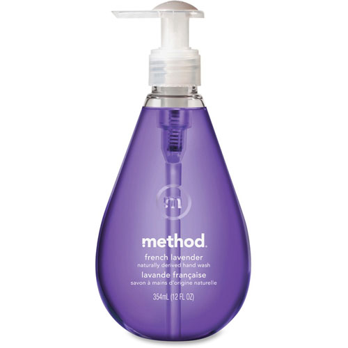 Method Products Inc. Method Products Gel Hand Wash | French Lavender， 12 oz Pump Bottle | MTH00031