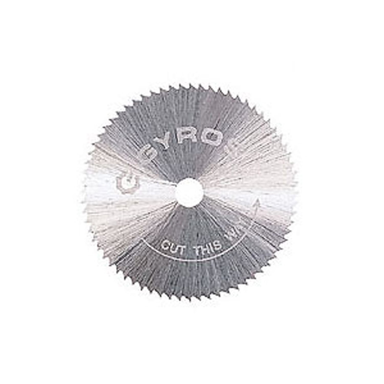 Gyros Tools 1 in. D X 1/8 in. Coarse Steel Circular Saw Blade 34 teeth 1 pk