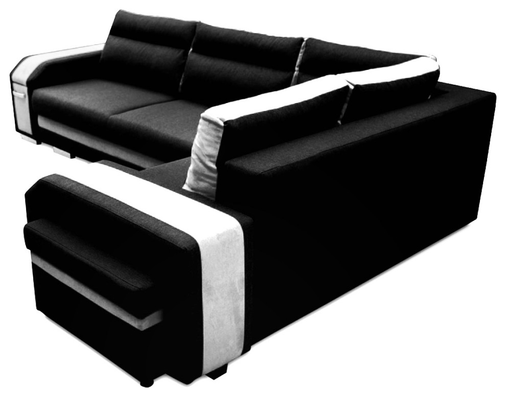 LUCIAN Sectional Sleeper Sofa   Modern   Sleeper Sofas   by Table World  Houzz