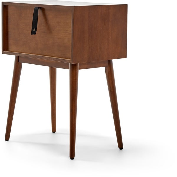 Adore Decor Calvin Side Table， Brown