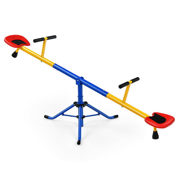 Costway 24916305 360  176Rotation Kids Seesaw Swi...