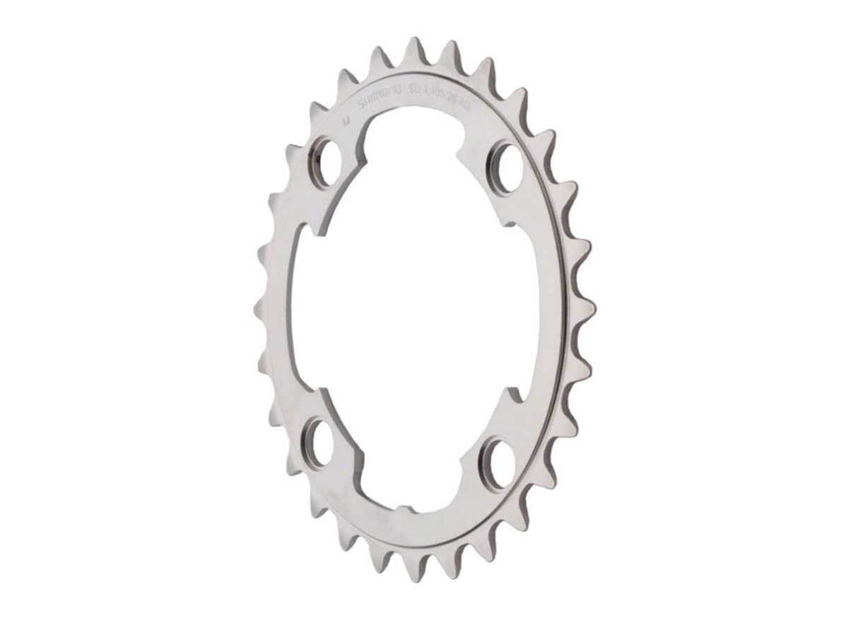 Shimano XTR FCM985 10 Spd Double Chainring - Silver