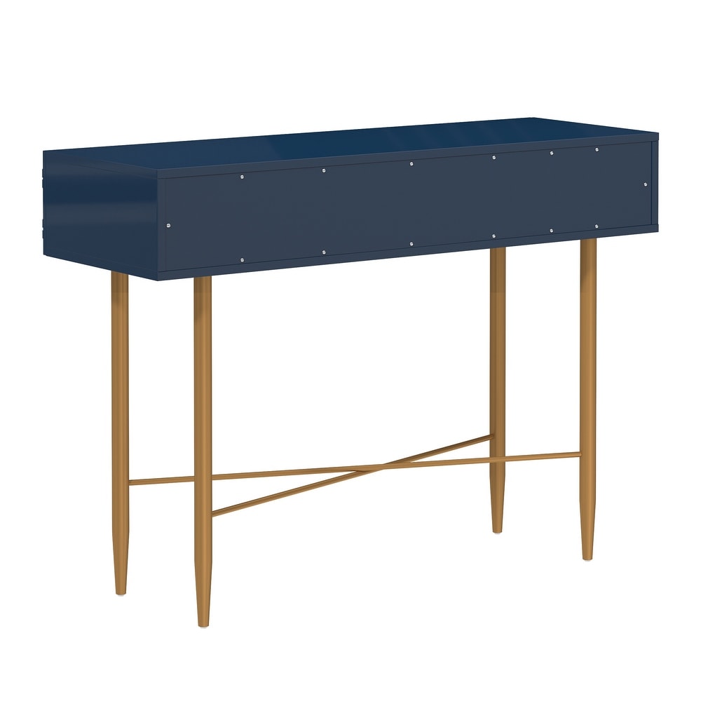 Clihome Accent 2 Drawer Console Table Entryway Table