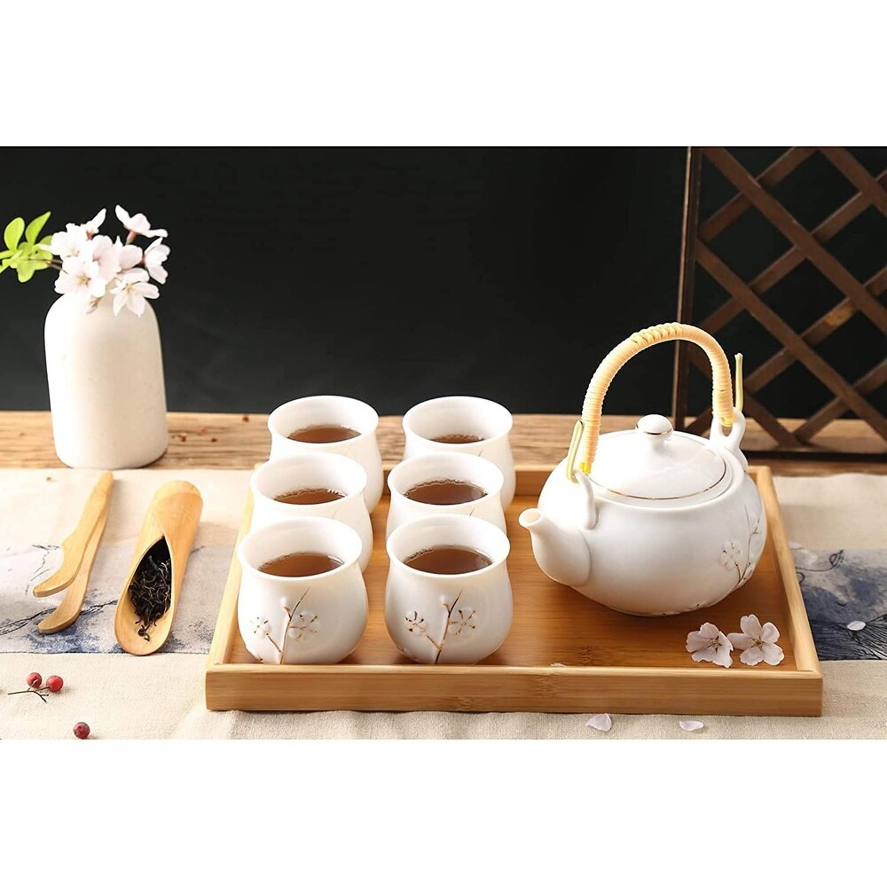 Beautiful Asian Porcelain Tea Set