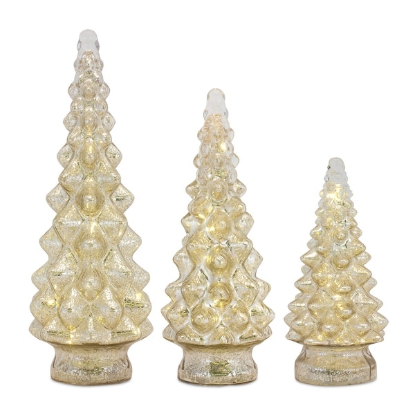 LED Tree Décor (Set of 3)