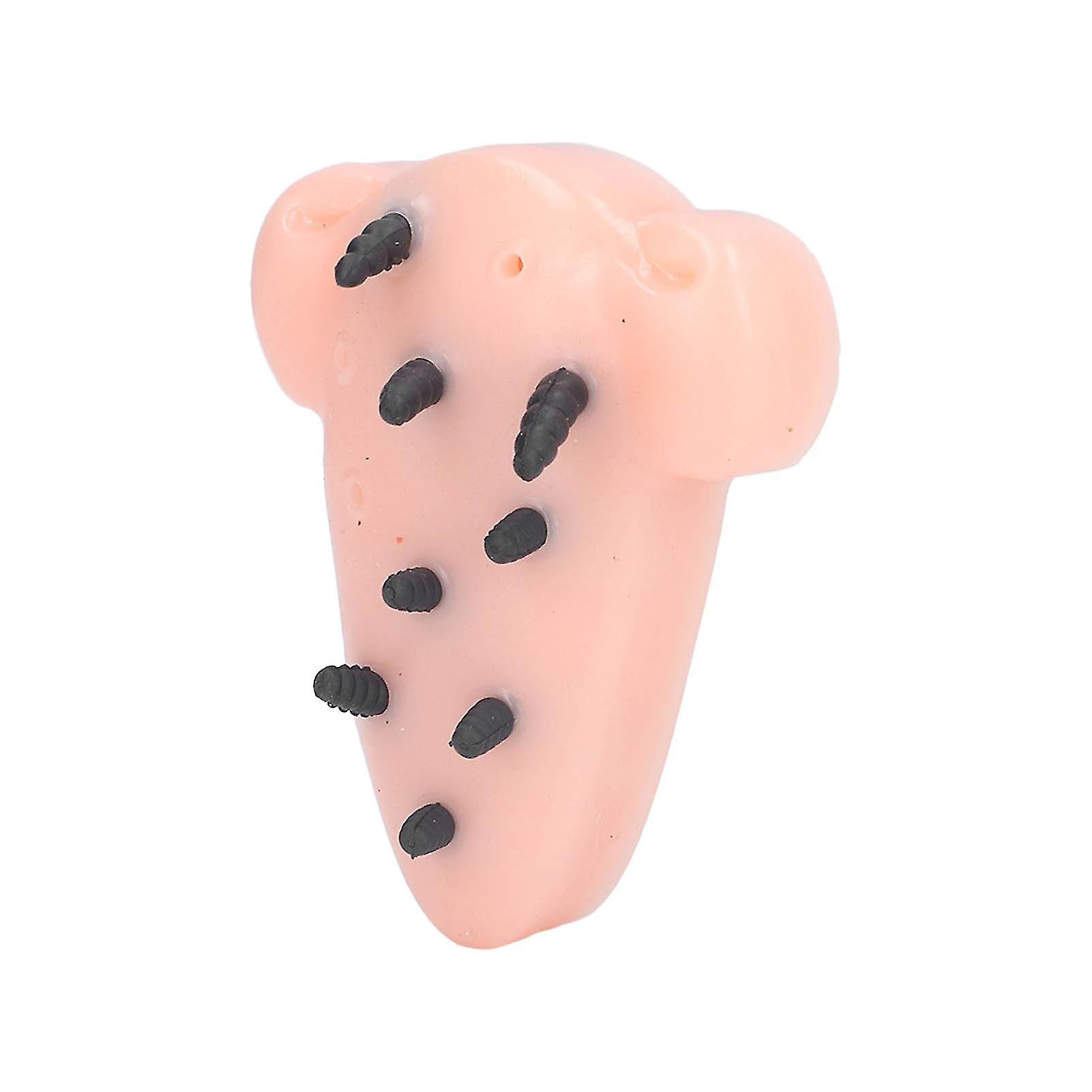 Pimple Squeezing Toy Nose Shaped Stress Relive Blackheads Removal Decompression Toy