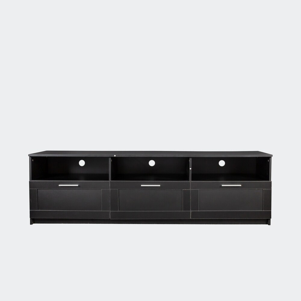 Modern minimalist TV cabinet 80 inch TV stand