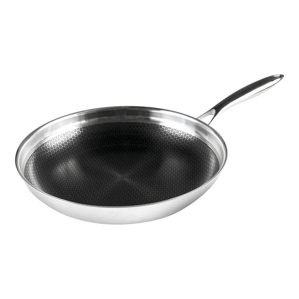 Black Cube 12.5 in. Hybrid Quick Release Frying Pan BC132