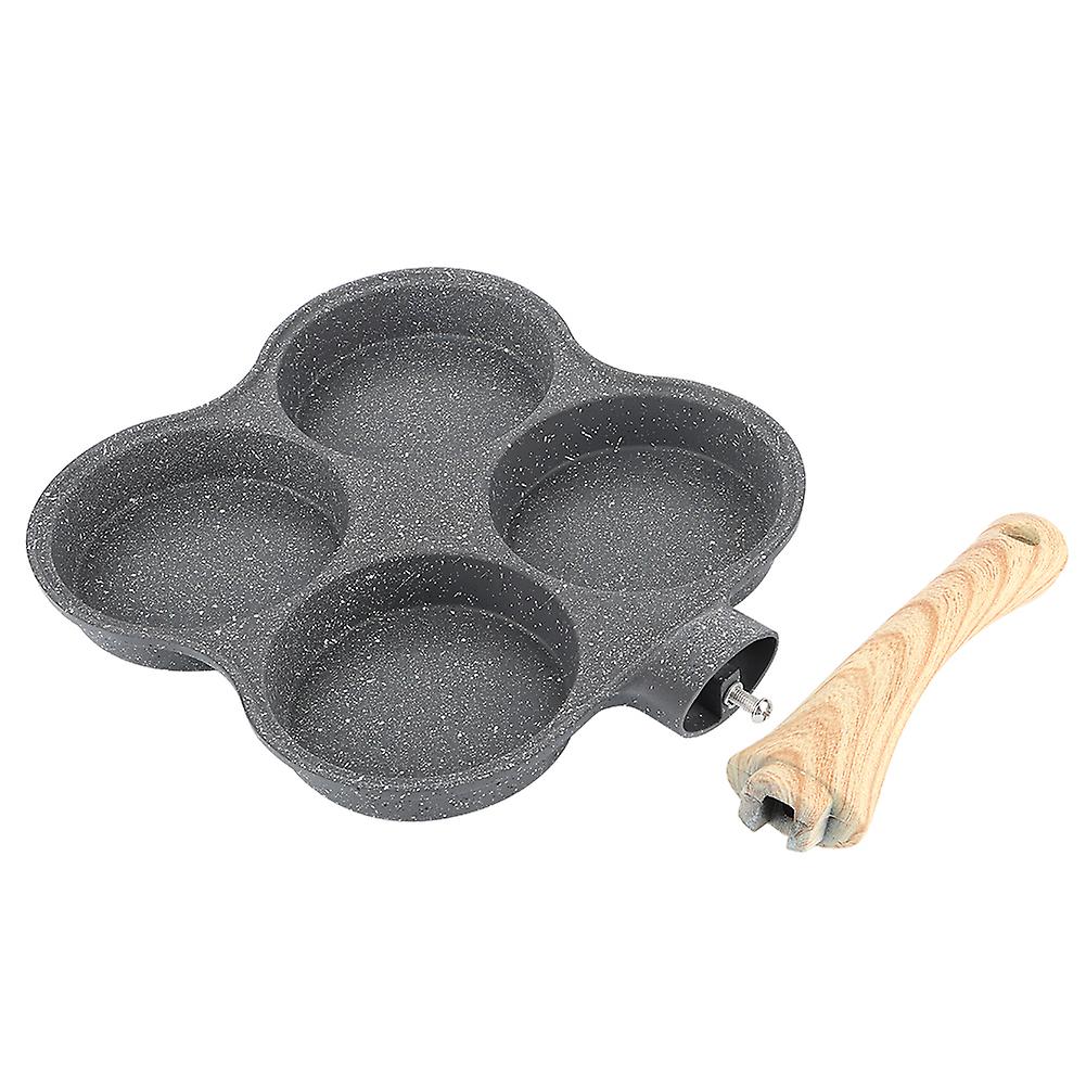 4 Hole Omelet Pan Non Stick Frying Pans Breakfast Pancake Maker for Induction Cooker Gas Stove