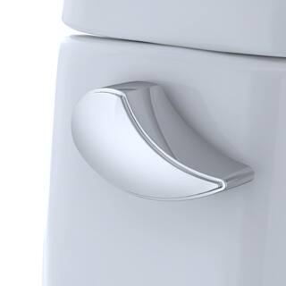 TOTO UltraMax 1-Piece 1.6 GPF Single Flush Elongated Standard Height Toilet CeFiONtect Cotton White SoftClose Seat Included MS854114SG#01