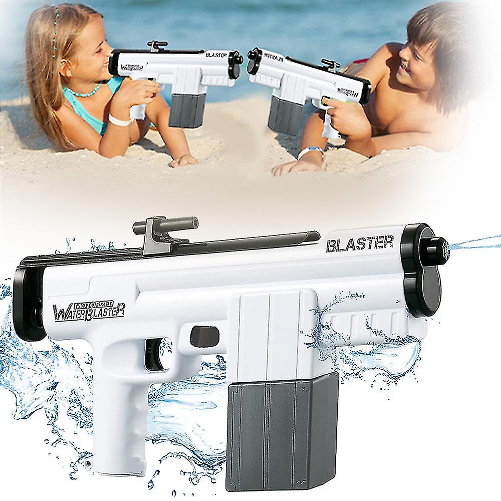 Automatic Electric Water Gun Large Capacity Summer Squirt Blaster Pool Beach Toy Kids