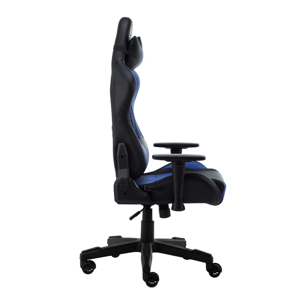 PC Gaming Chair Large Size High Back  Ergonomic PU Leather Office Chair  Executive Chair Lumbar Support with Adjustable Armrests