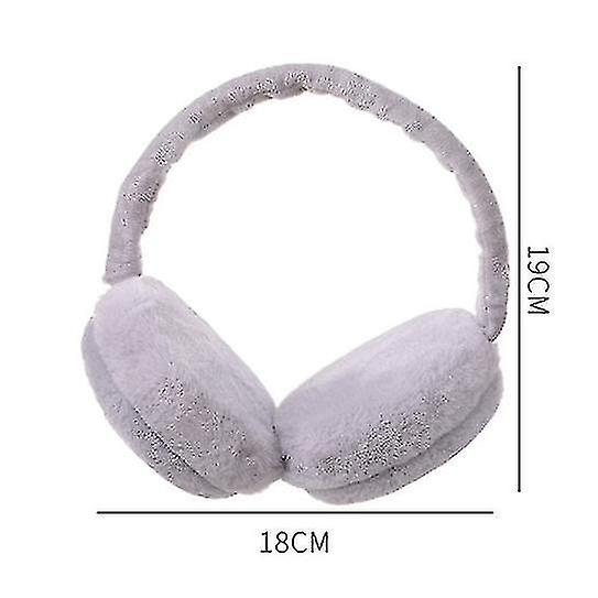 Women's Folding Warm Earmuffs For Office Outdoor Winter Cold-proof