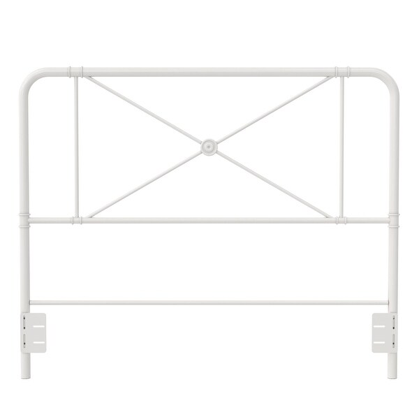 RealRooms Allysa Metal Headboard， Mounting Hardware Included， Steel Construction - - 37849861