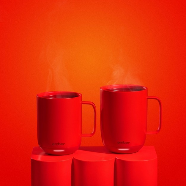 Ember 10oz Gen2 Ceramic Mug red