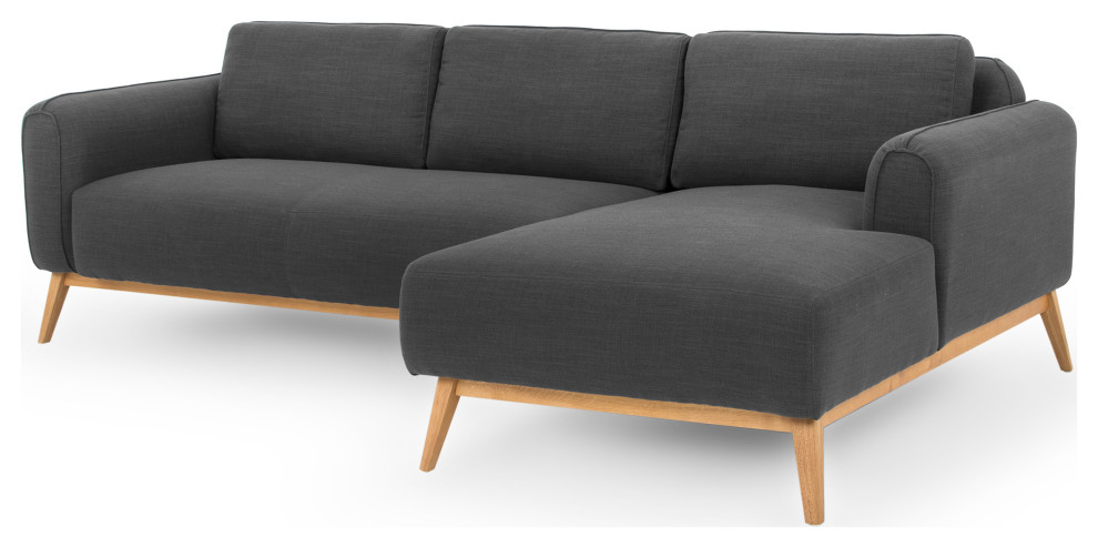 Metro 100 quotFabric Sofa Sectional   Midcentury   Sectional Sofas   by Kardiel  Houzz