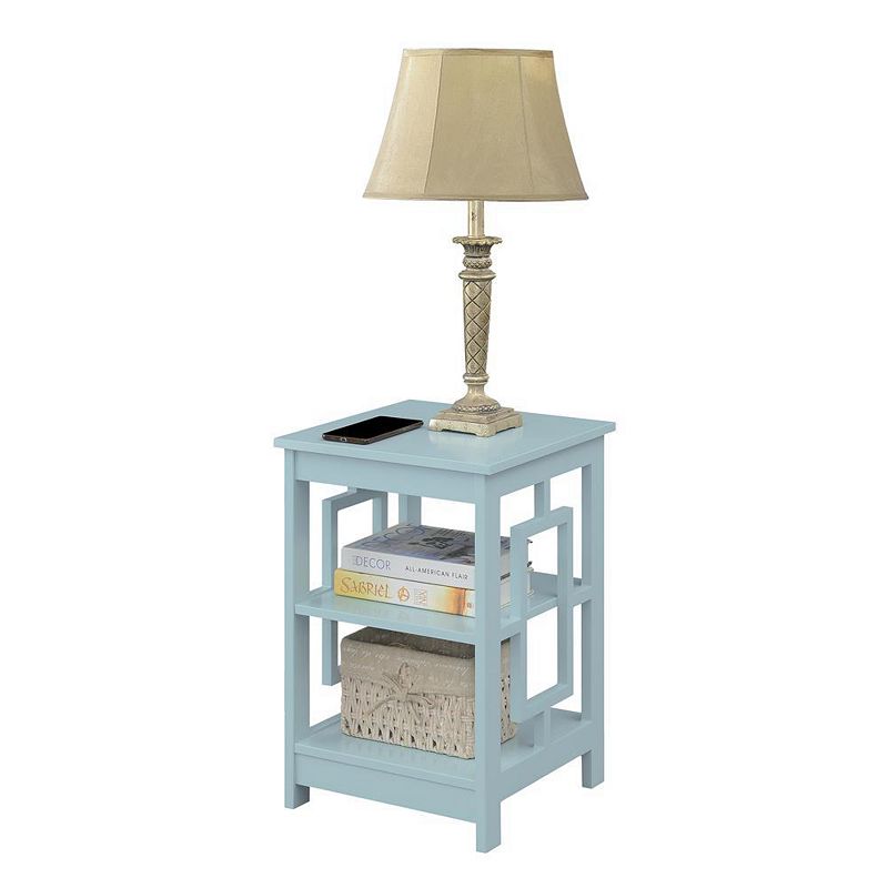 Convenience Concepts Town Square End Table with Shelves