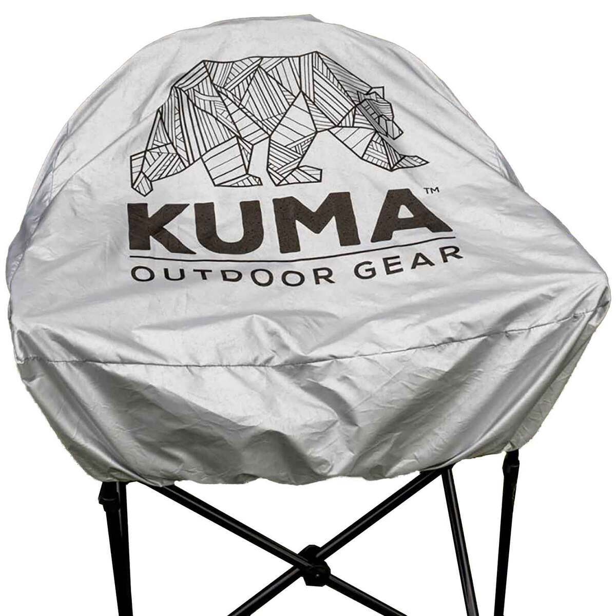 Kuma Lazy Bear Chair Cover  Silver